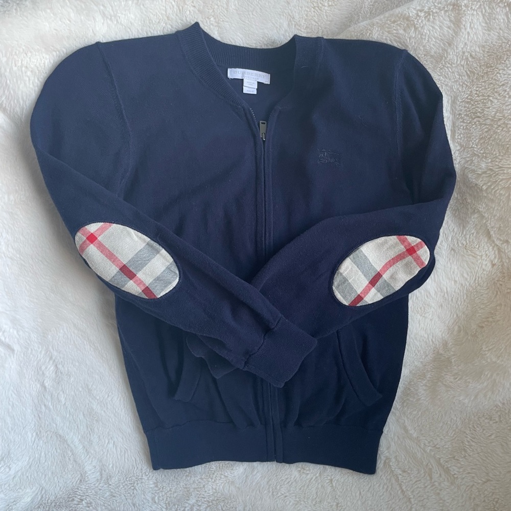 Burberry kids zipped cardigan size 10Y or 140cm